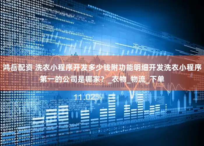 鸿岳配资 洗衣小程序开发多少钱附功能明细开发洗衣小程序第一的公司是哪家？_衣物_物流_下单